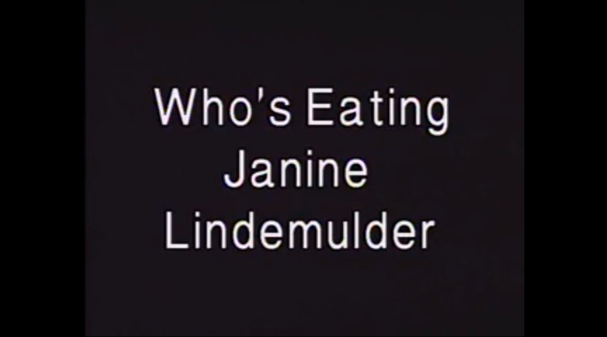 Who's Eating Janine Lindemulder